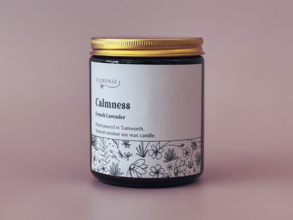 Amber Candle | Calmness (French Lavender)