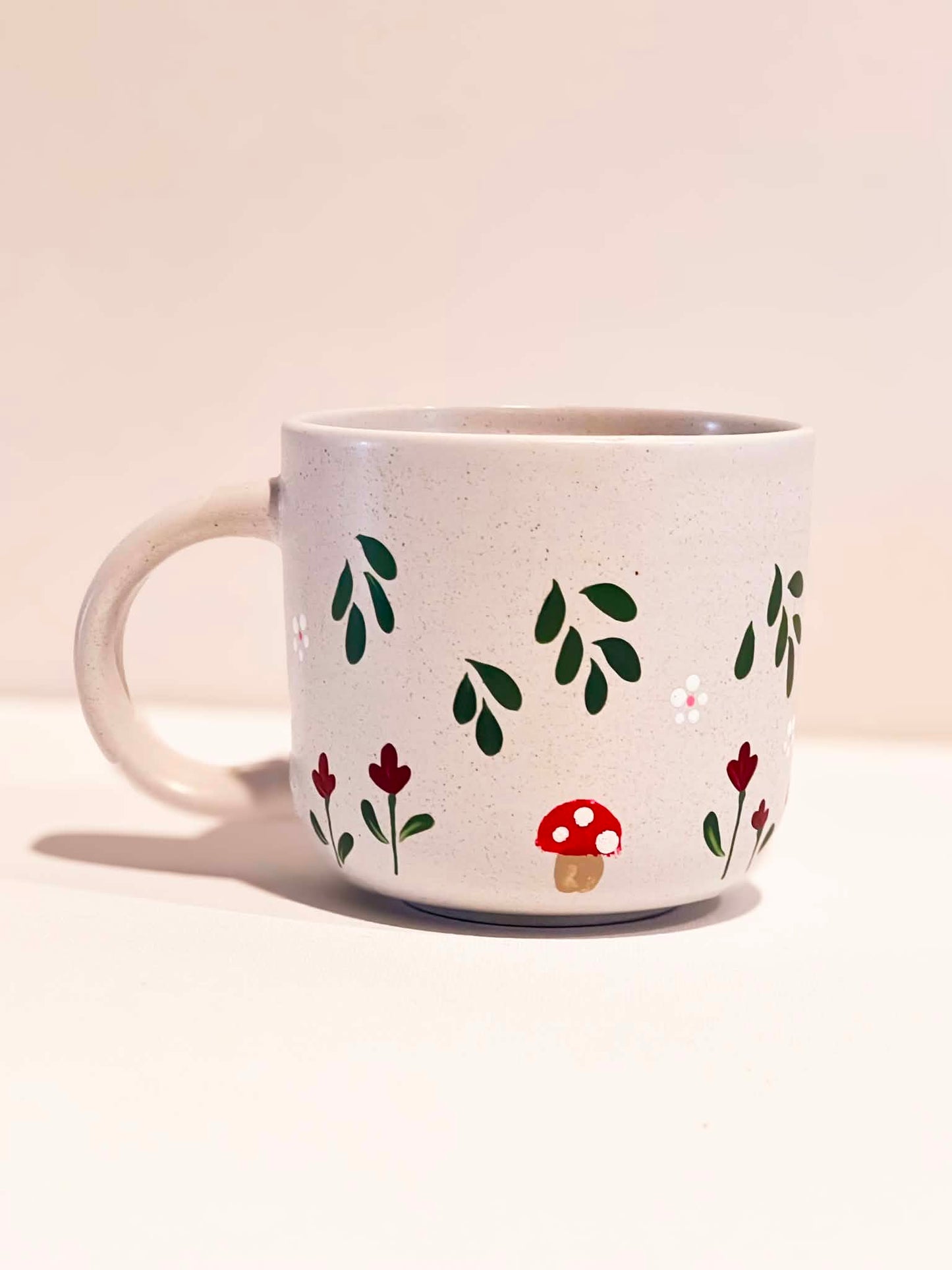 Hand-Painted Stoneware Mug - Toadie