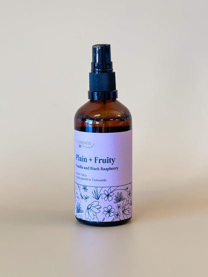 Room Spray | Plain + Fruity (Black Raspberry + Vanilla)