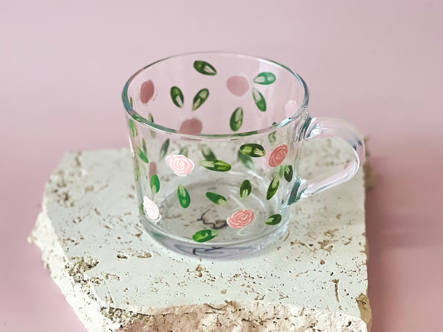 Hand-painted Cuppa Mug | Roses