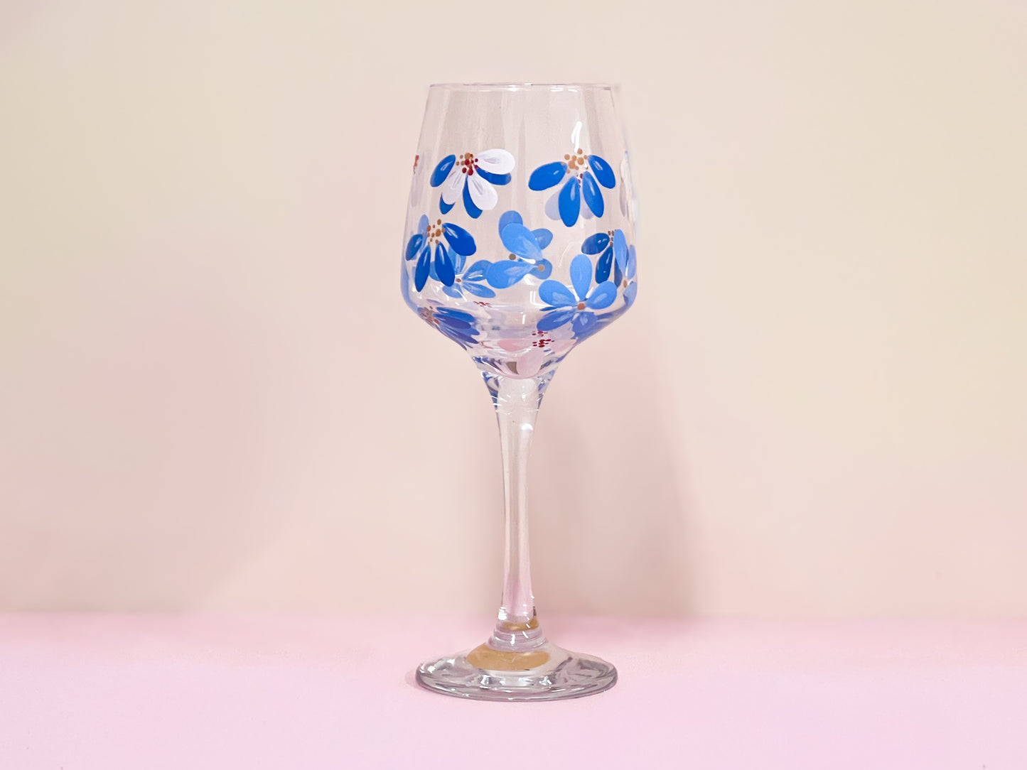 Hand-painted Wine Glass - Era #5