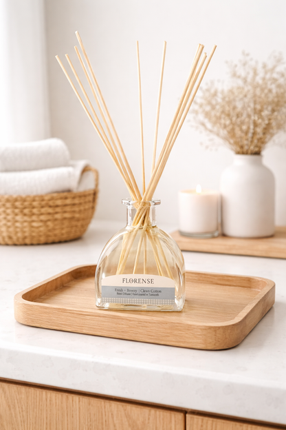 Apothecary Diffuser | Fresh + Breezy - Clean Cotton