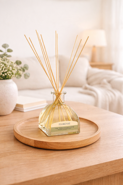 Apothecary Diffuser | Tangy + Herbal - Lemongrass and Sage