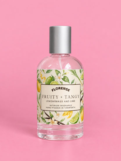 Interior Fragrance - Fruity + Tangy (Lemongrass and Lime)