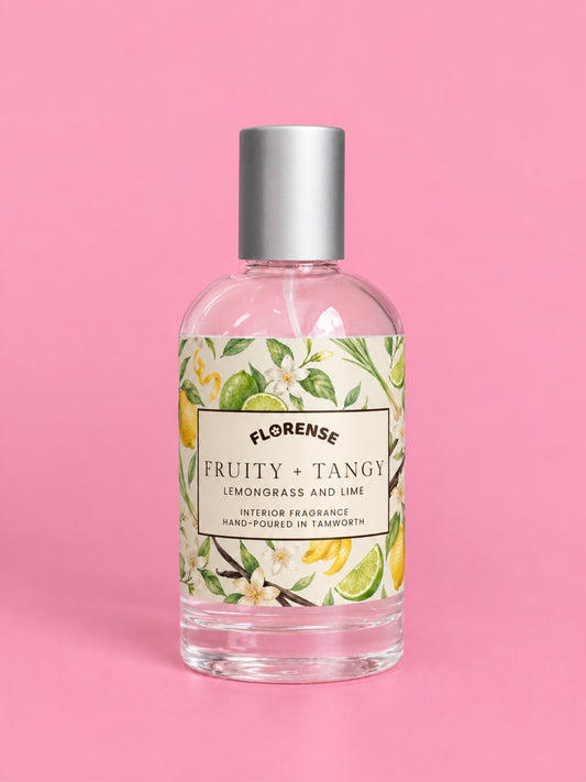 Interior Fragrance - Fruity + Tangy (Lemongrass and Lime)