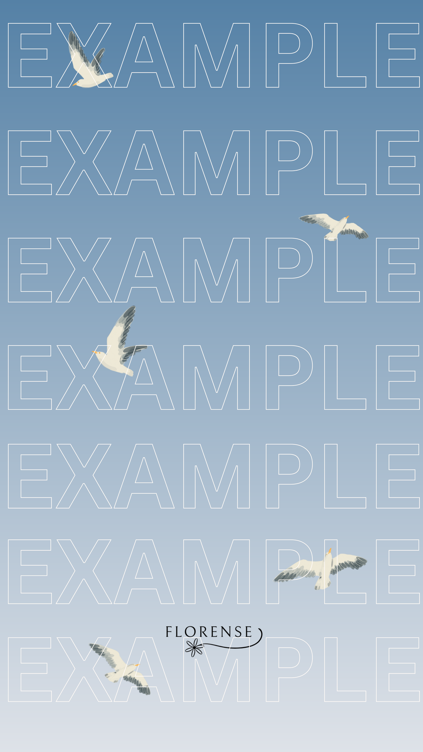 Phone Wallpaper Digital Download | "Seagulls"