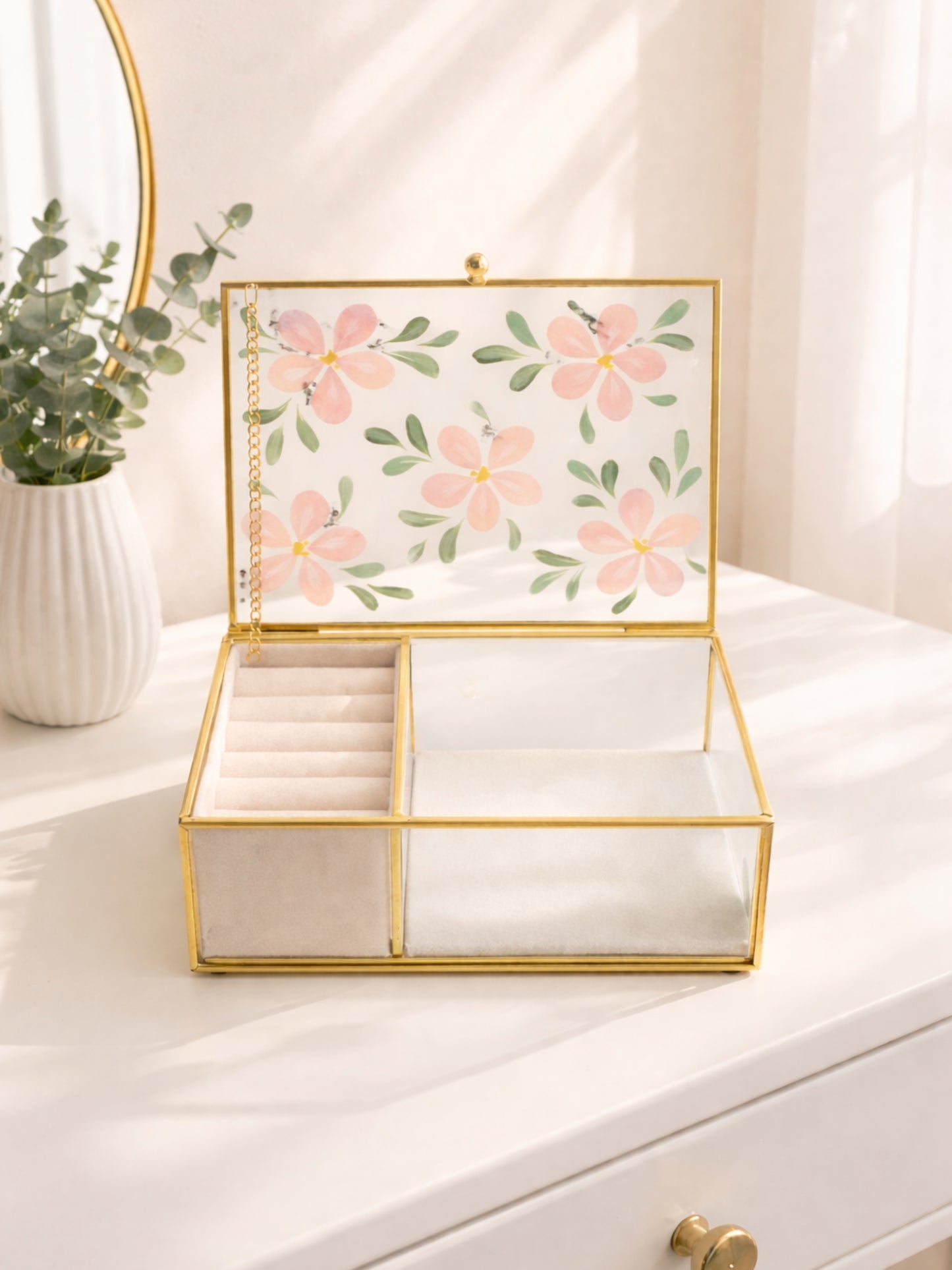 Hand-painted Jewellery Box - Eloise