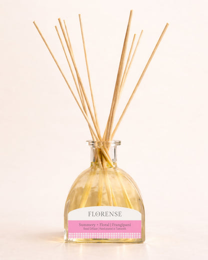 Apothecary Diffuser | Summery + Floral - Frangipani