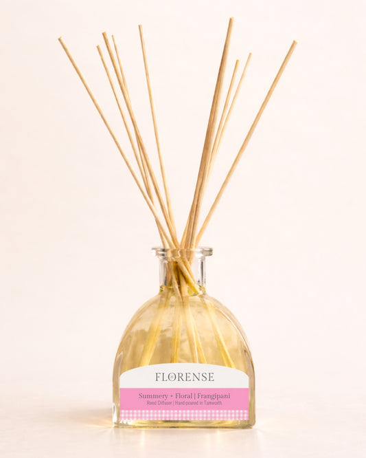 Apothecary Diffuser | Summery + Floral - Frangipani