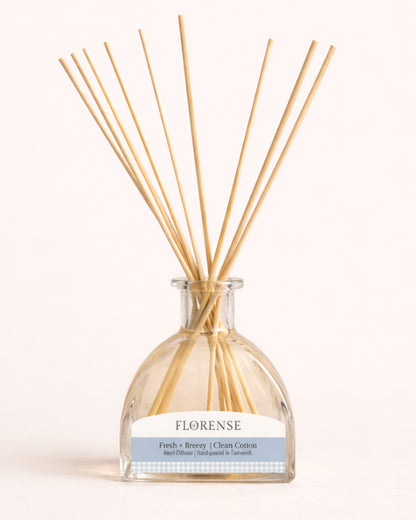 Apothecary Diffuser | Fresh + Breezy - Clean Cotton