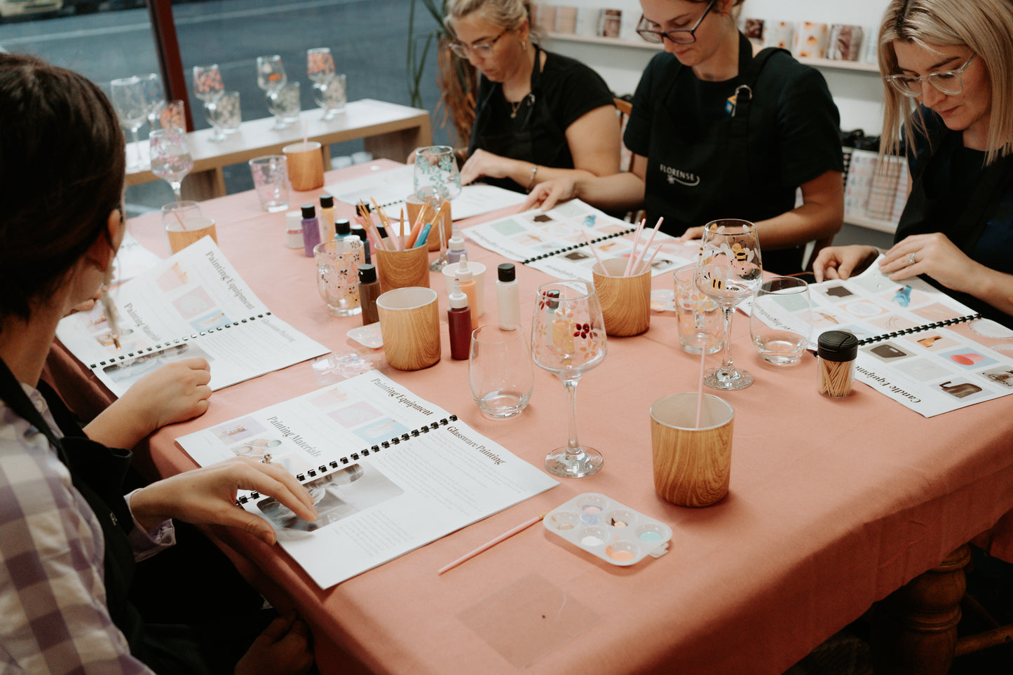 Glass Coffee Mug Painting Workshop - Creative Freedom