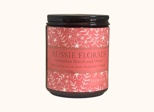 Amber Candle | Aussie Florals (Australian Florals and Honey)