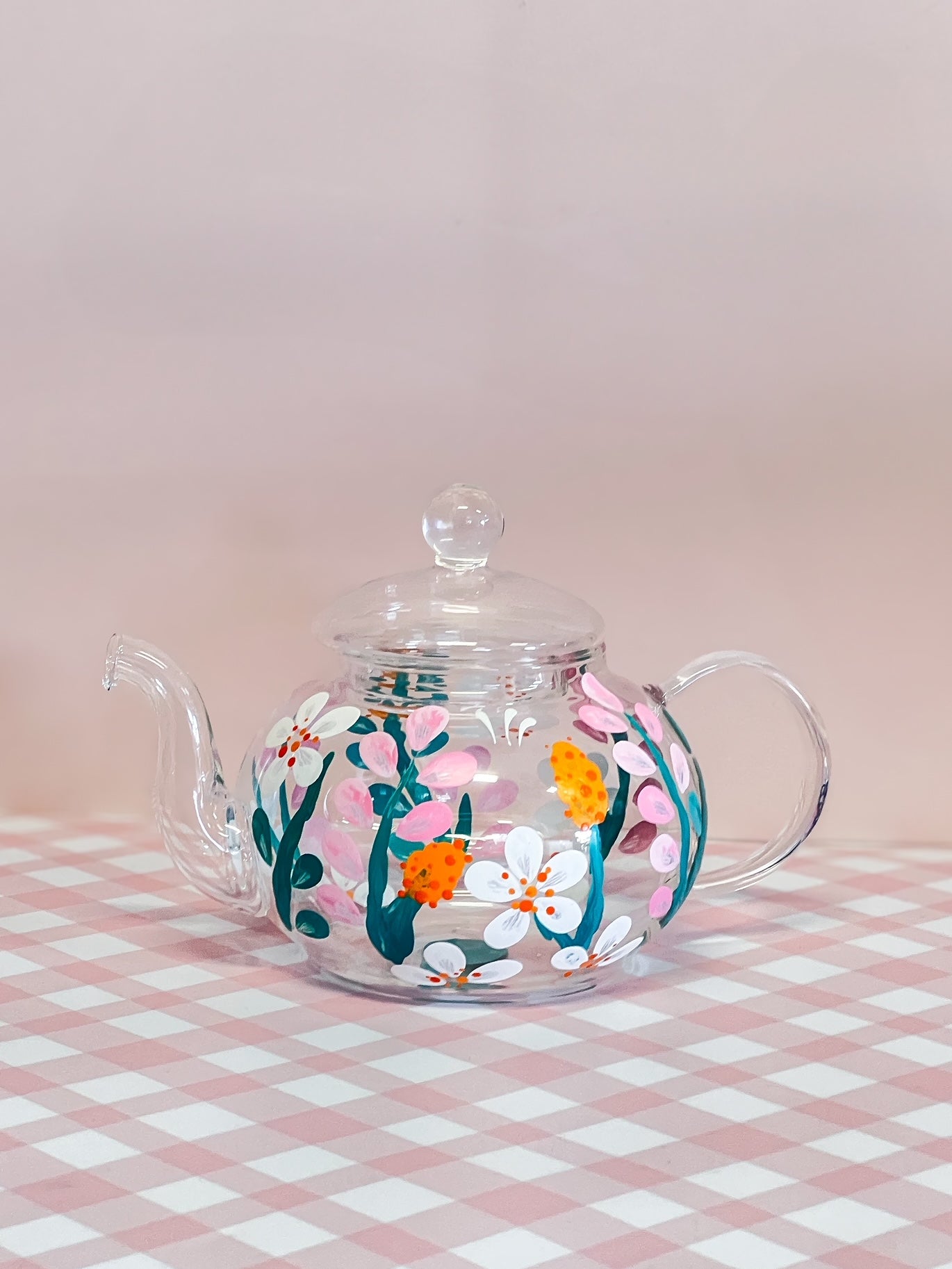 Hand-painted Teapot (small) | Ariel