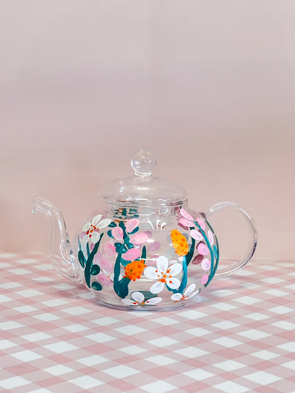 Hand-painted Teapot (small) | Ariel