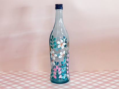 Hand-painted Recycled Bottle - Ariel