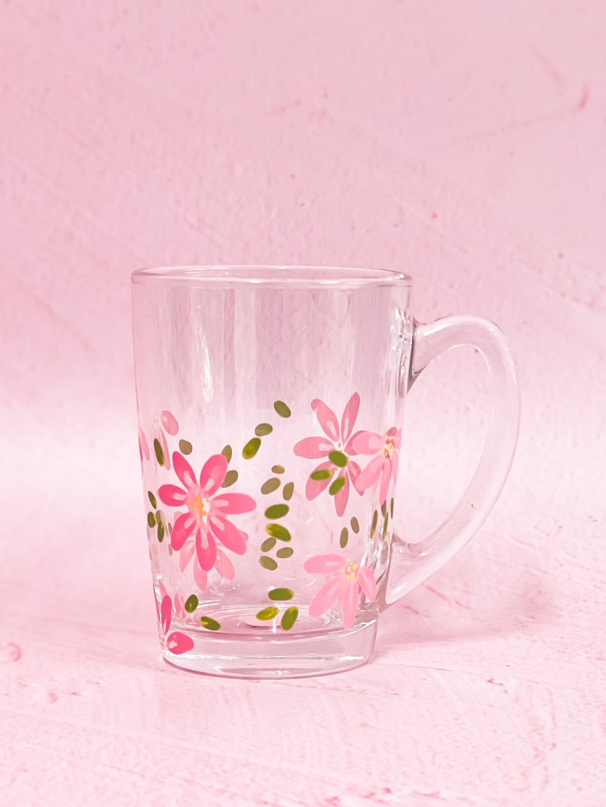 Hand-Painted Coffee Mug - Blossom Petal | Personalise Me!
