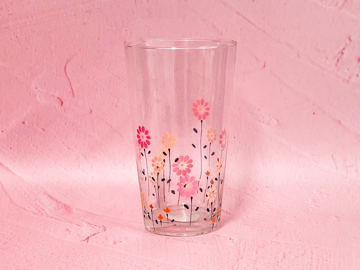 Hand-painted Vase | Wild Florals | Personalise Me!