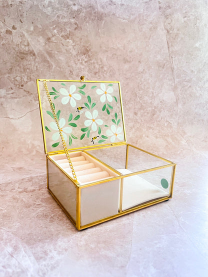 Hand-painted Jewellery Box - Daphne