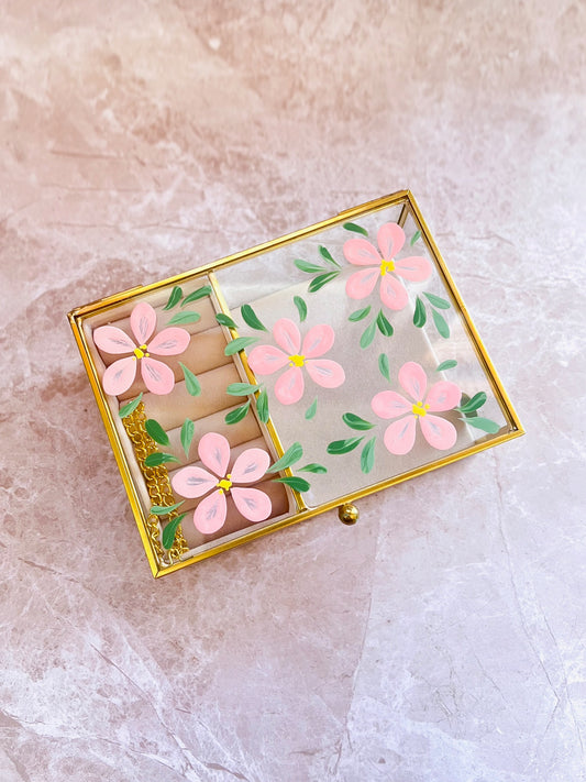Hand-painted Jewellery Box - Eloise