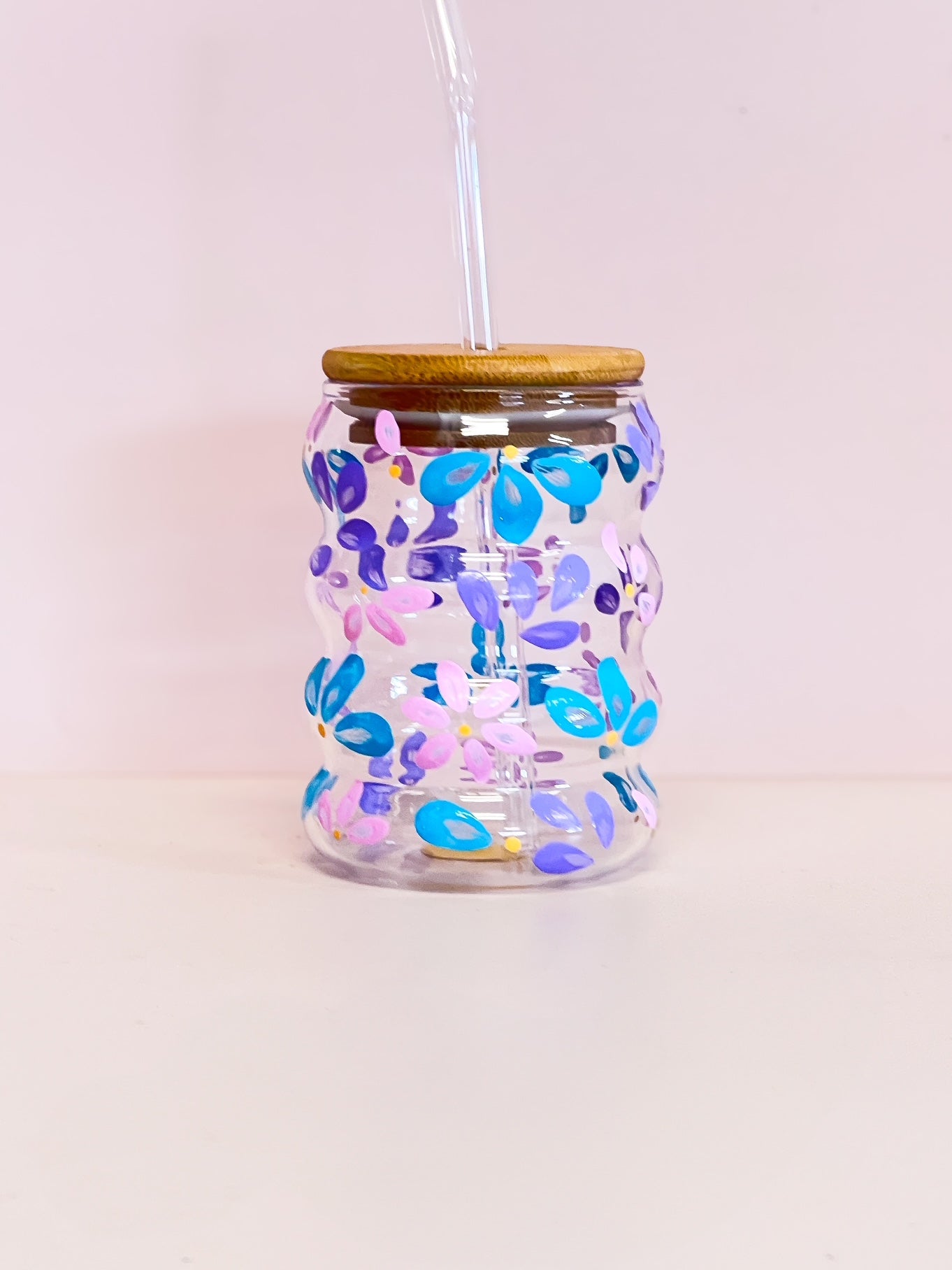 Hand-painted Wavy Glass | Aylia