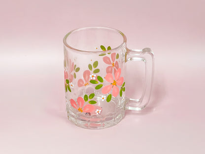 Hand-painted Cold Glass - Blossom Peach (Upcycled Glass) | Personalise Me!