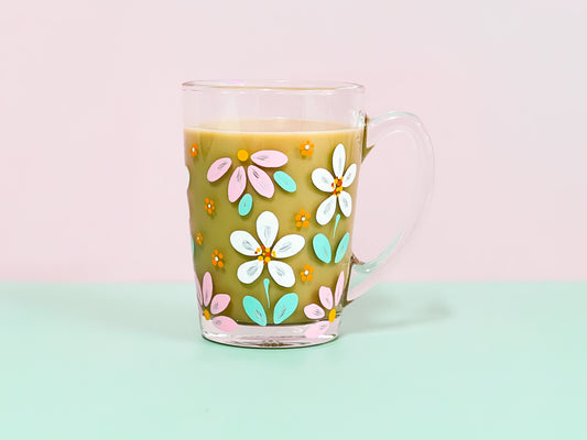 Hand-Painted Coffee Mug - Ariel