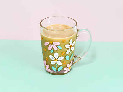 Hand-Painted Coffee Mug - Ariel