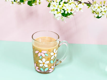 Hand-Painted Coffee Mug - Ariel