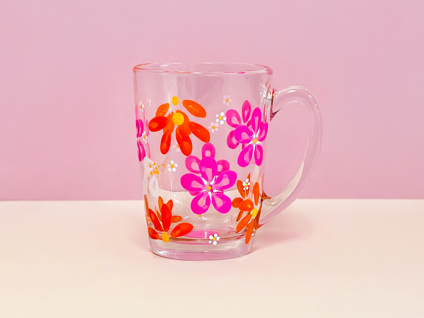 Hand-Painted Coffee Mug - Foxxy