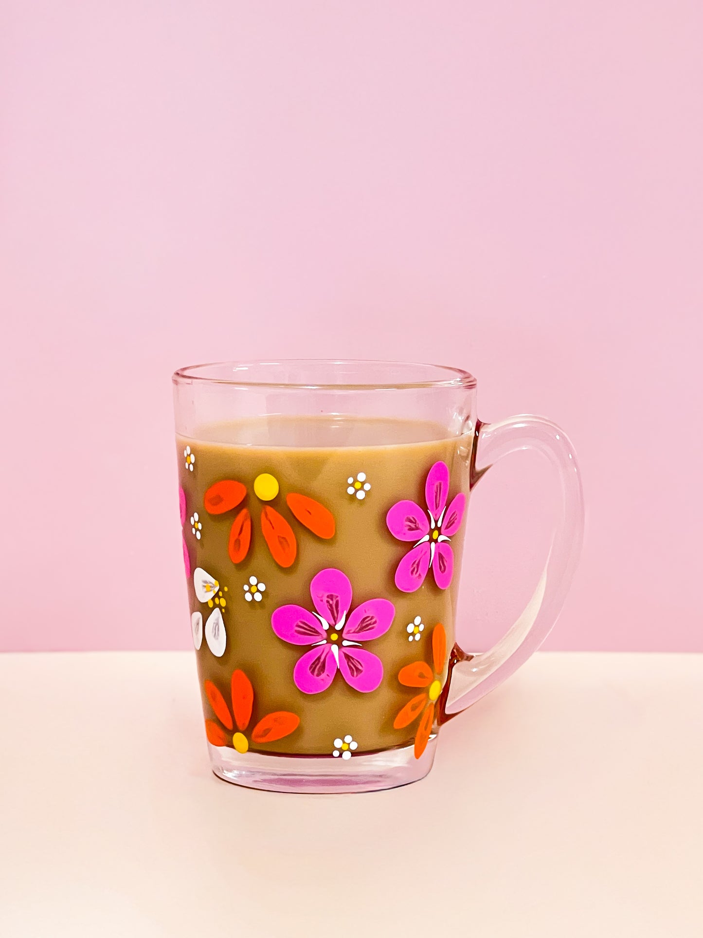 Hand-Painted Coffee Mug - Foxxy
