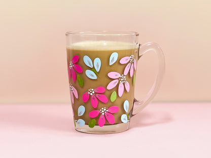 Hand-Painted Coffee Mug - Azure