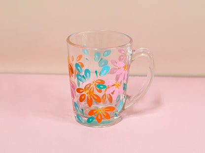 Hand-Painted Coffee Mug - Coralia