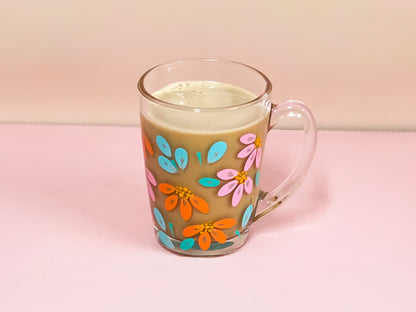 Hand-Painted Coffee Mug - Coralia