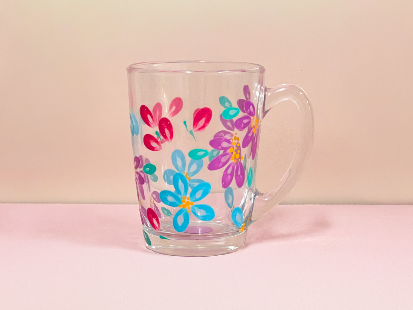 Hand-Painted Coffee Mug - Lokelani