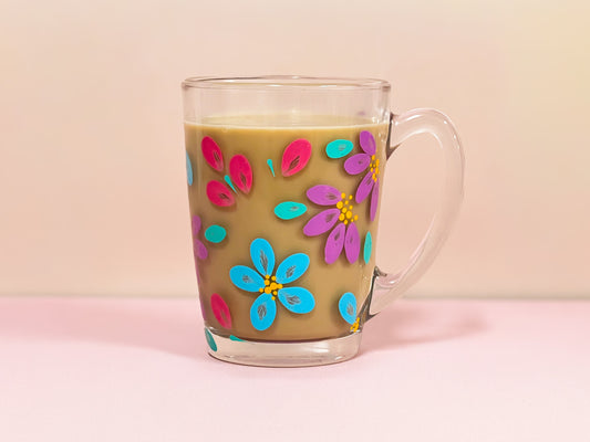 Hand-Painted Coffee Mug - Lokelani
