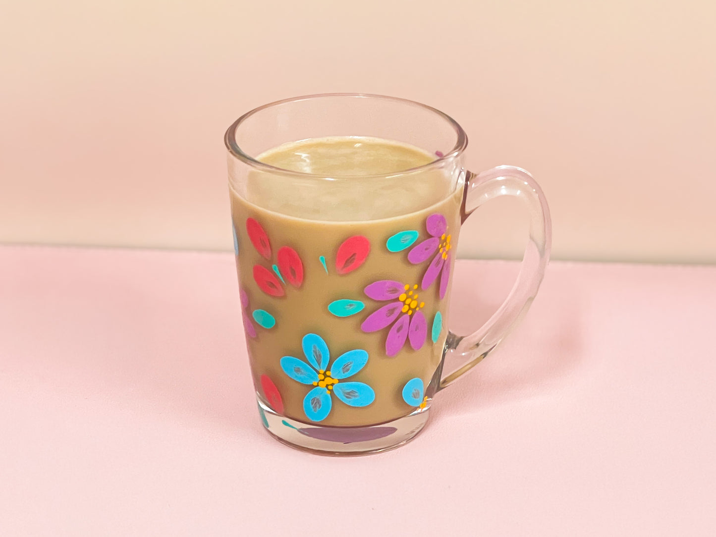 Hand-Painted Coffee Mug - Lokelani
