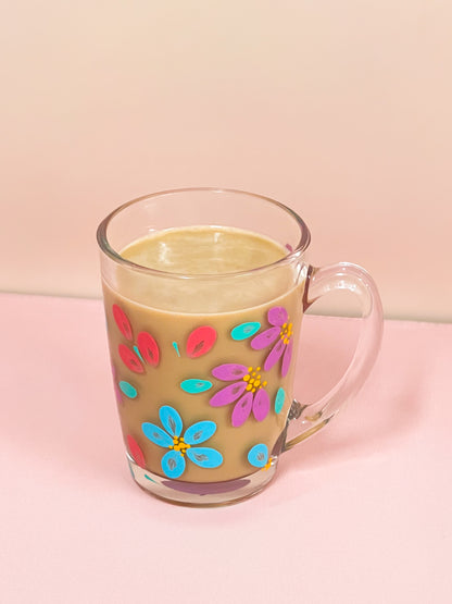 Hand-Painted Coffee Mug - Lokelani