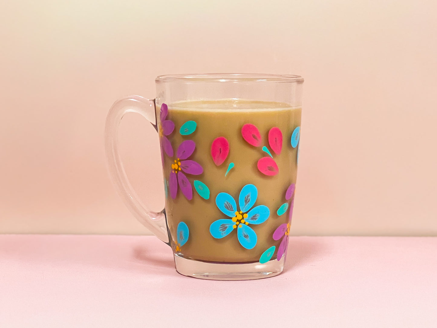 Hand-Painted Coffee Mug - Lokelani