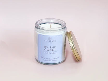Mason Jar Candle - Clear | By the Coast - Amalfi Coast Type