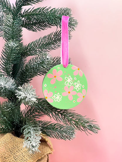 Hand-painted Ornament | Grinchy