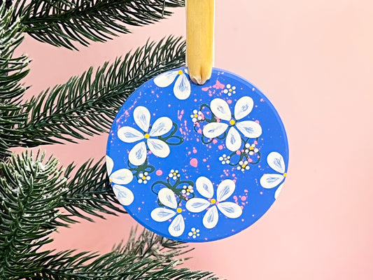 Hand-painted Ornament | Crystal