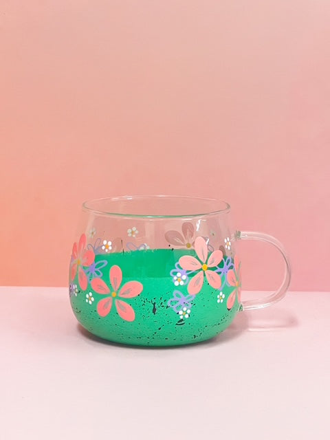 Hand-painted Hug Mug - Poppy