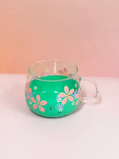 Hand-painted Hug Mug - Poppy