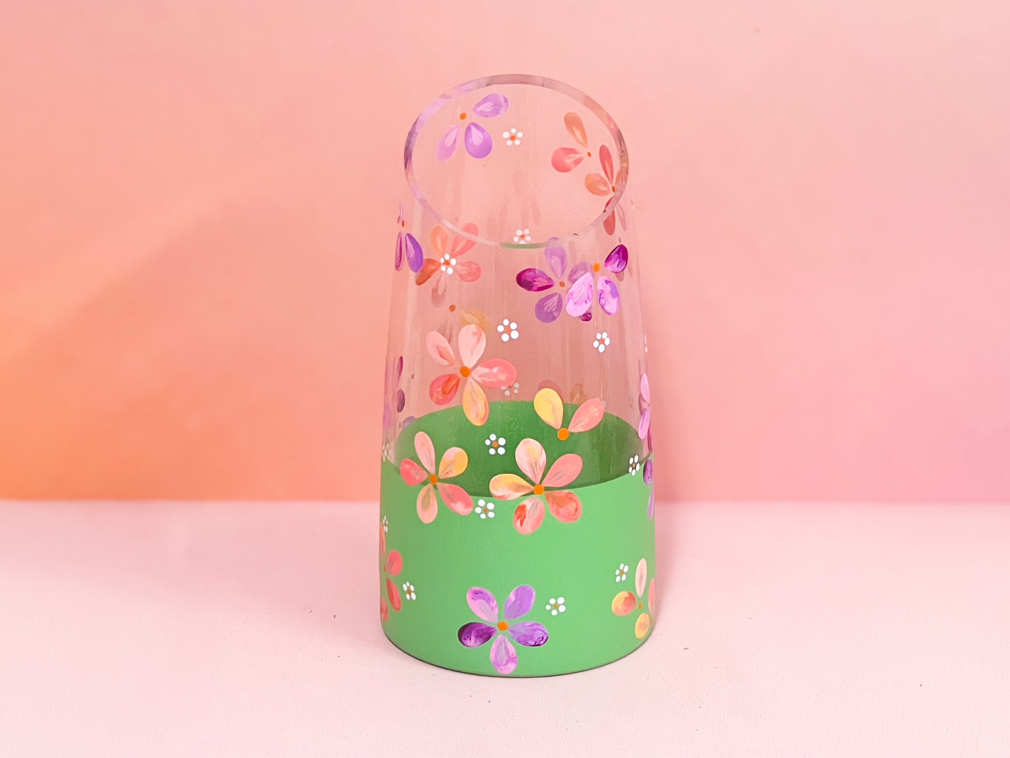 Hand-painted Vase | Sage