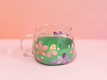 Hand-painted Hug Mug - Jade