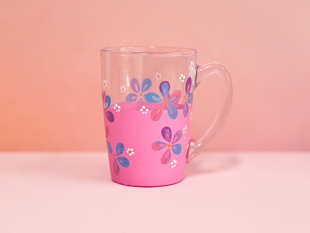 Hand-Painted Coffee Mug - Pastelle