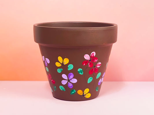 Hand-painted Indoor Pot | Betty