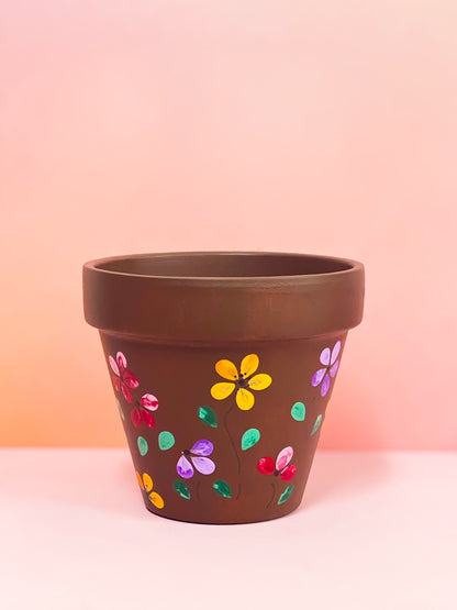 Hand-painted Indoor Pot | Betty