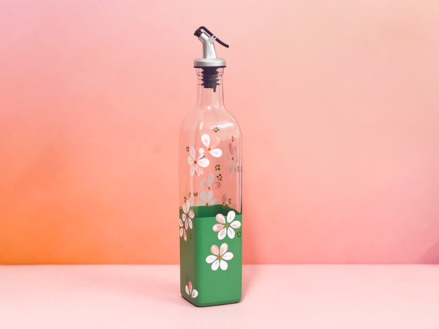 Hand-Painted Oil Bottle - Willow