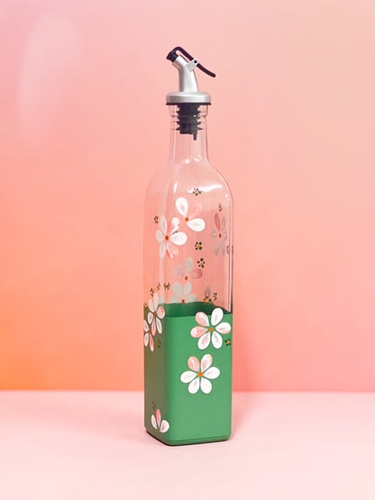 Hand-Painted Oil Bottle - Willow